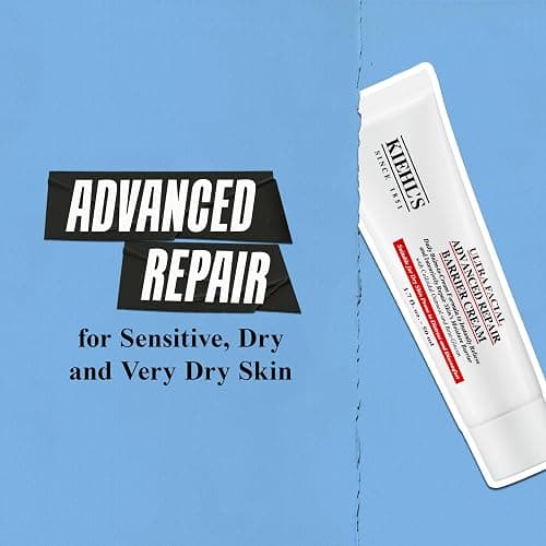 Kiehl's Ultra Facial Advanced Repair Barrier Cream, Intensive Treatment Relieves Dry + Sensitive Skin, Rapidly Reduces Redness and Soothes, Fast-Absorbing Breathable Formula, Paraben-Free - 1.7 fl oz thumbnail 5
