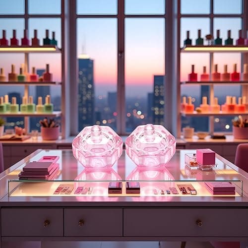 2 Pcs Glass Nail Art Cups Nail Dipping Jars Nail Dappen Dishes Bowls Nail Powder Holders Nail Liquid Containers with Lid Hexagon Nail Polish Nail Art and Polish Nail Salon Supplies thumbnail 5