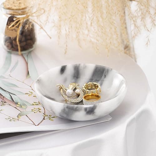 CM CHIC MONDAY Marble Jewelry Dish - Rings Holder thumbnail 3