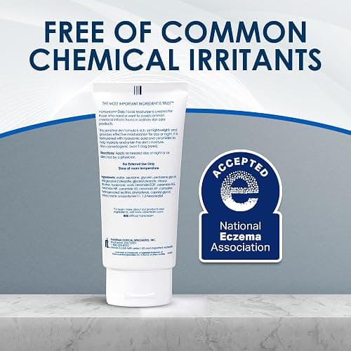 Vanicream Daily Facial Moisturizer With Ceramides and Hyaluronic Acid - Formulated Without Common Irritants for Those with Sensitive Skin, 3 fl oz (Pack of 1) thumbnail 7