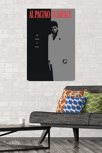 Trends International Scarface - One Sheet Wall Poster, 22.375" x 34", Premium Unframed Version thumbnail 4