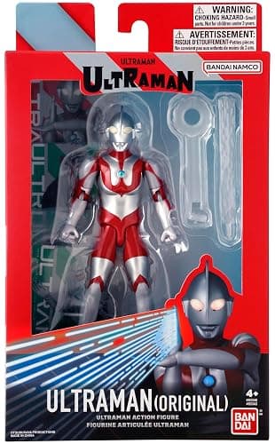 Bandai Namco Ultraman - 6" Action Figure Series - Ultraman (Original 1966) thumbnail 7