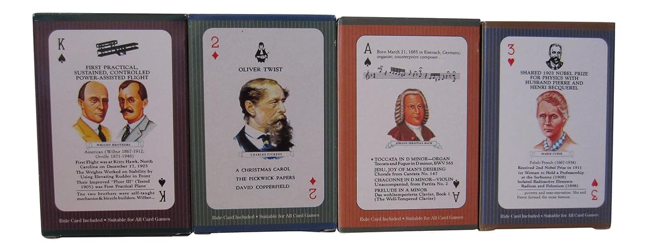 Authors, Explorers, Inventors & Scientists Card Games thumbnail 2