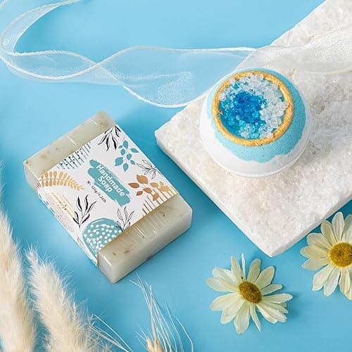 Birthday Gifts Basket for Women,Get Well Soon Thinking of You Gifts Relaxing Spa Gifts Self Care Package Box w/ Luxury Blanket,Unique Mothers Day Gifts for Mom Her Best Friend Wife Grandma thumbnail 3