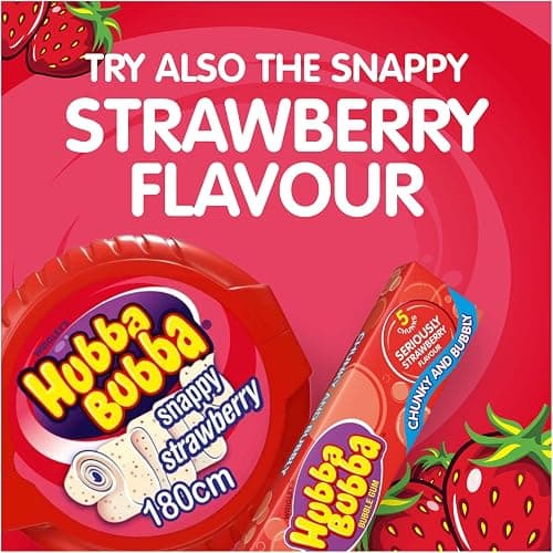 Hubba Bubba Mega Long Fancy Fruit Bubble Gum Roll Original 56g*12 thumbnail 7