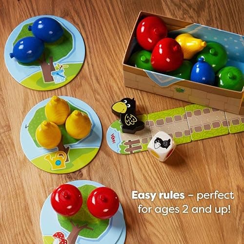 HABA My Very First Games - First Orchard Toddler Game - My First Orchard Game, Cooperative Toddler Board Games for 2 Year Olds - Made in Germany thumbnail 5