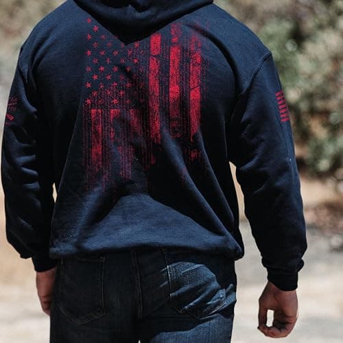 Grunt Style 1776 Flag Hoodie thumbnail 2