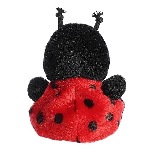 Aurora® Adorable Palm Pals™ Lil Spots Ladybug™ Stuffed Animal - Fun Collectible Plush for Kids and Adult Collectors - Perfect for Decorating Rooms and Birthday Gifts - Red 4.5 Inches thumbnail 4