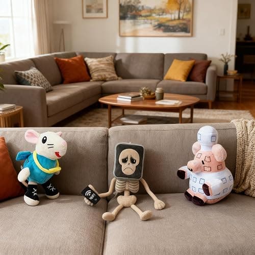 Laxkpoe Steal a Brainrot Plush Toy,Cute Soft Stuffed Animal, Collectible Gift for Game Fans (Color K) thumbnail 4