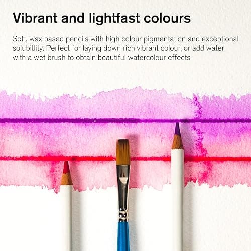 Winsor & Newton Studio Collection Artist Pencils, Watercolor Pencils, Set of 24 thumbnail 5