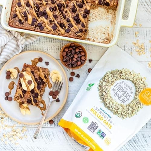 One Degree Organic Foods, Gluten Free, Sprouted Rolled Oats, 24oz, 1 pack - Rolled Oats thumbnail 4
