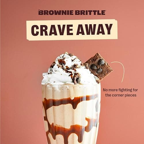 Brownie Brittle – Variety Pack Thin and Crispy Sweet Snacks (Pack of 6, 5 oz), Rich Gourmet Brownie Bites Dessert thumbnail 7