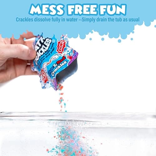 Tub Works® Bath Crackles Bath Toy, Variety 12 Pack | Nontoxic & Fragrance-Free | Makes Bath Water Crackle & Pop for a Unique Kids Bath | Swirl Water for Fizzy Fun | Sensory Kids & Toddler Bath Toys thumbnail 7