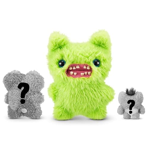 Fuggler Fugg Family by ZURU Funny Ugly Monster, Plush, Collectible, Toy (Screech) - Image 1
