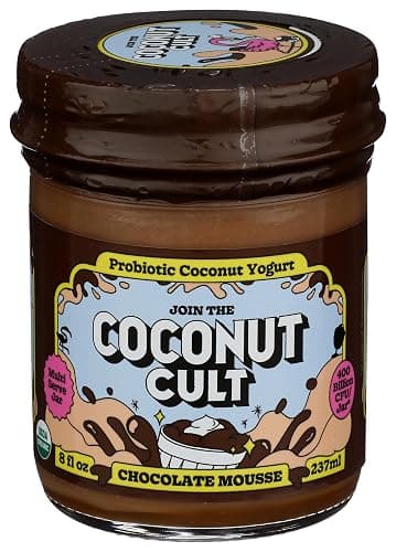 THE COCONUT CULT Organic Chocolate Mousse Coconut Yogurt, 8 FZ - Image 1