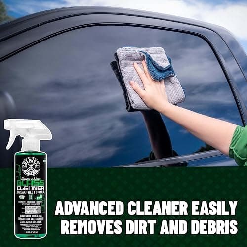 Chemical Guys, Signature Series Glass & Window Cleaner, Tint Safe, 16 oz | Ammonia-free and tint-safe, clears fingerprints, smoke film and grime from glass, mirrors and windshields thumbnail 2