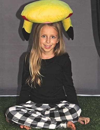 Ekouaer Girls Soft Pajamas Pants Cute Print Pattern PJ Bottoms Comfortable Lounge Long Pants with 2 Pockets thumbnail 3