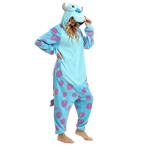 LBJR Unisex Adult Animal Onesie Costume Halloween Christmas Pajamas thumbnail 2