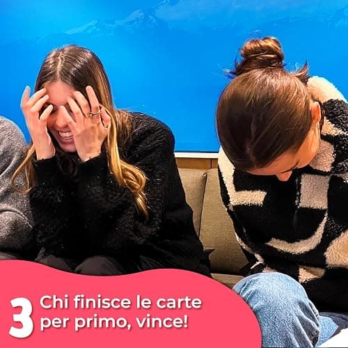 QUICKSTOP Senza Filtri - Gioco di Carte per Adulti - Gioco da tavolo - Divertente, Irriverente e Veloce - 2 a 7 Giocatori - Perfetto per Aperitivi e Serate - Il miglior gioco da viaggio - Italiano thumbnail 4