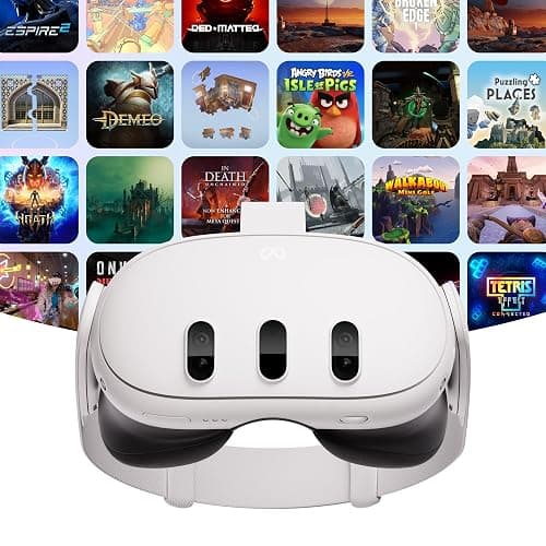 Meta Quest 3 512GB Virtual Reality Headset Bundle with 24 Months of Meta Horizon+ Games Subscription & Meta Warranty Plus Enhanced Protection, Low Monthly Price, As Low as 0% APR - Image 1