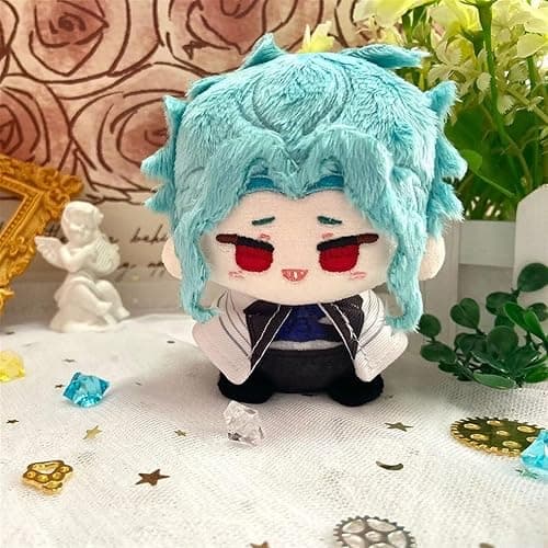 TOPLITHE Genshin Impact Kuscheltier, Anime Plüschtier Niedliche Weiche Stoffpuppe Schlüsselanhänger, Carcoon Figur Als Geschenk for Fans (Size : Dottore) thumbnail 2