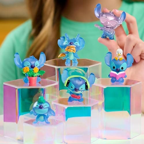 Disney Stitch That’s So Stitch Collector Figure Pack, 6 Exclusive 2-inch Collectible Figurines, Toy for Fans, Boys, Girls, Kids Ages 3 and Up by Just Play thumbnail 5