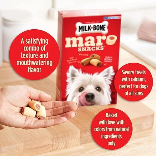 Milk-Bone MaroSnacks Small Dog Treats With Bone Marrow, 40 Ounce Container thumbnail 5