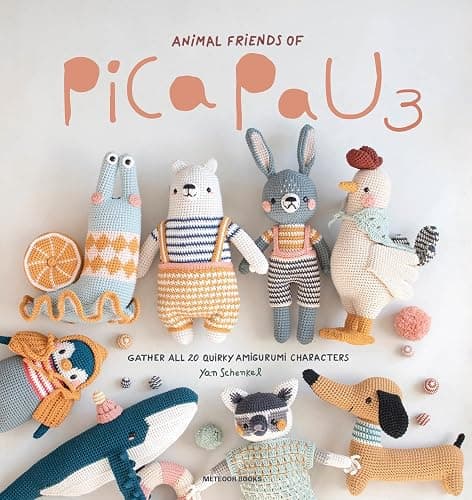 Animal Friends of Pica Pau 3: Gather All 20 Quirky Amigurumi Characters - Image 1