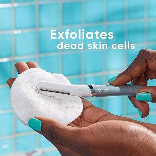 Gillette Venus Facial Razor Refills, Dermaplaning Exfoliating Replacement Blades, 4-Count thumbnail 5