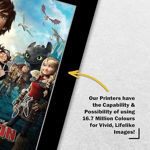 HWC Trading How to Train Your Dragon 2 Gifts Printed Poster Signed Autograph Picture for Movie Memorabilia Fans (ID-003231) - A4 Print Only thumbnail 5