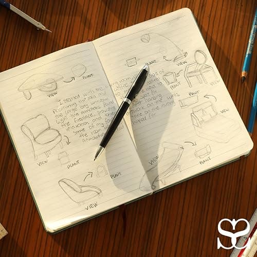 SETTINI® Lined Journal - Sleek Teal Journal for Writing Gift Set - Hardcover Vegan Leather, Includes Luxury Pen in a Unique Pen Holder, 192 Pages, 6 x 8.5 inches, Christmas Gifts thumbnail 7