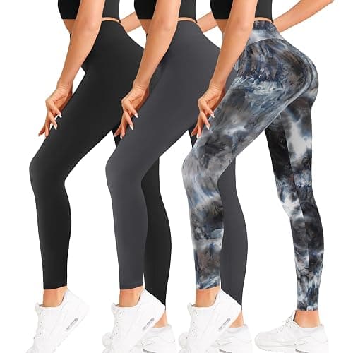 Natural Feelings Buttercloud High Waisted Leggings for Women Ultra Soft Stretch Slim Yoga Leggings - Image 1
