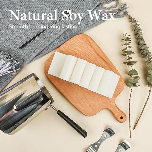 SAEUYVBCandle Making Kit,Candle Making Kit with Wax Melter, Complete Candle Making Kit for Adults Beginners, Candle Making Supplies, DIY Arts & Crafts Kits Perfect as Home Decorations thumbnail 4