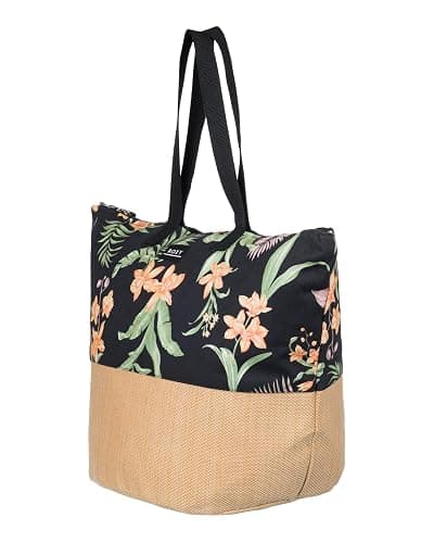 Roxy Women's Beach Tote Bag | Travel | Vacation | Straw | Lightweight | Breathable thumbnail 4