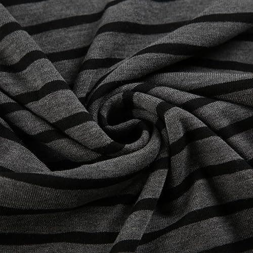 Women Y2K Striped Long Sleeve Slim Fitted Tops Teen Girls Off Shoulder Grunge Aesthetic Shirts thumbnail 5