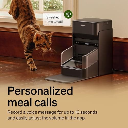PETLIBRO RFID Cat Feeders for 2 Cats, Collar Sensor for Personalized Meals, Cats Recognition, Diet Tracking and Anti-Stealing for Multi-Pets Homes and Different Diets, Automatic Pet Feeder (Pack of 2) thumbnail 10