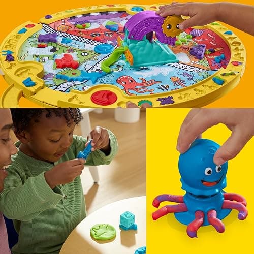 Play-Doh Fold & Go Playmat Starter Set with 19 Accessories, Preschool Toys for 3 Year Old Girls & Boys & Up, Kids Arts & Crafts thumbnail 5
