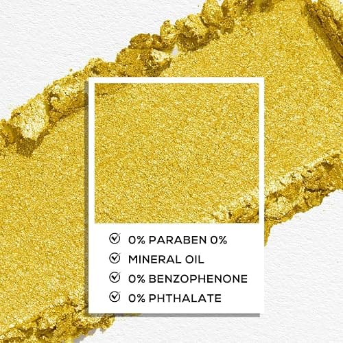 MAKI YIKA Glitter Gold Creme Eyeshadow Single Shimmer Cream Eye Shadow palette thumbnail 3