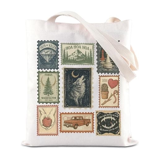 KUIYAI Vampire Movie Merchandise Tote Bag HOA HOA HOA Season Bag Forks Washington Gift Vampire Brother Lover Gift For Fans - Image 1