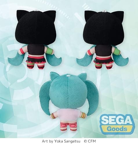 SEGA Fuwapuchi Hatsune Miku Series Mascot Hatsune Miku ~Live Ver.~ (EX) thumbnail 5