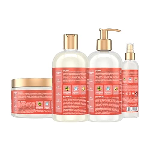 SheaMoisture Curl Stretch Shampoo, Conditioner, Volume Cream, and Refresher Spray with Kalahari Melon Oil and Hyaluronic Serum - Hydrates, Repairs Breakage, Detangles, Minimizes Shrinkage, 4 Pack thumbnail 2