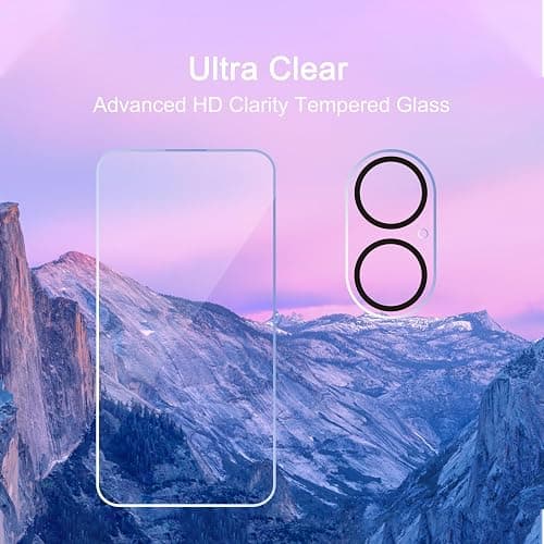 Ailun 3 Pack Screen Protector for iPhone 16 [6.1 inch] + 3 Pack Camera Lens Protector with Installation Frame,Case Friendly Tempered Glass Film,[9H Hardness][Not for iPhone 16e/16 Pro/Plus/Pro Max] thumbnail 3