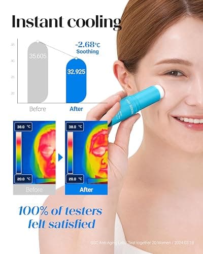 THESAEM Iceland Hydrating Eye Stick - Cooling Balm - Dark Circles & Puffiness – Under Eye Treatment - Reduce Wrinkles and Moisturizing - Minimize Dark & Puffy Eyes - Aqua Scent, 0.38 oz thumbnail 4