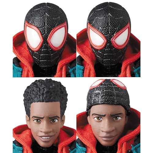 MEDICOM TOY MAFEX No.236 Spider-Man (Miles Morales) Renewal Ver. Height Approx. 5.1 inches (130 mm), Painted Action Figure thumbnail 6