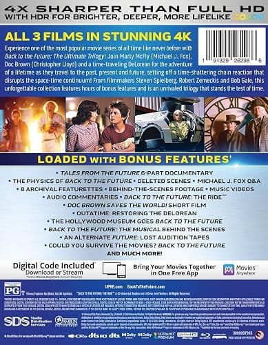 Back to the Future: The Ultimate Trilogy - 4K Ultra HD + Blu-ray + Digital [4K UHD] thumbnail 3