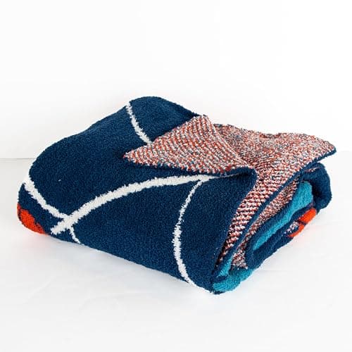 Jay Franco Marvel Spiderman Feather Knit Throw Blanket 50x60 Super Soft | Fluffy Fuzzy Fleece for Kids & Adults, Lightweight Cozy Machine Washable, Officially Licensed Marvel Throw, Couch & Bed, Blue thumbnail 3