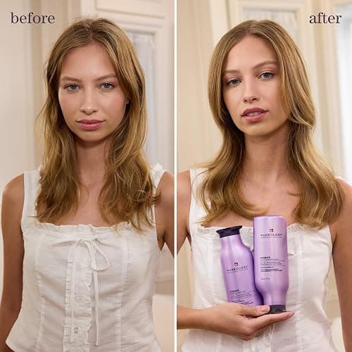 Pureology Hydrate Moisturizing Shampoo & Conditioner Set - For Medium to Thick Dry and Color Treated Hair, Softens and Deeply Hydrates, Sulfate-Free thumbnail 2