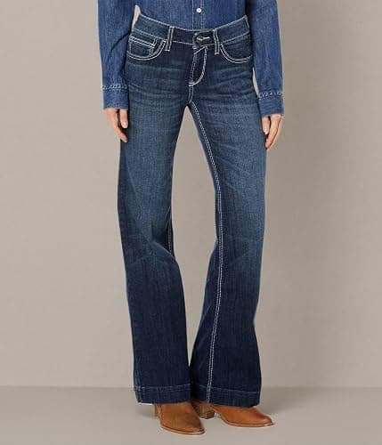ARIAT Womens Trouser Perfect Rise Aisha Wide Leg Jean thumbnail 8