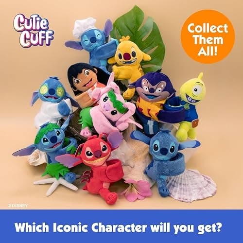 Disney Stitch Cutie Cuff - Mystery Plush Slap Bracelet - Series 3 thumbnail 9