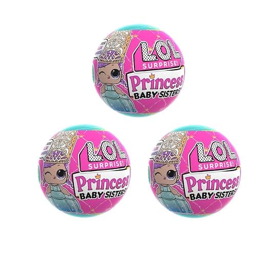 LOL Surprise Princess Baby Sisters 3-Pack - Image 1